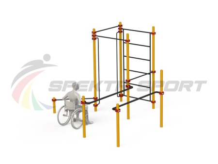 Купить Спортивный комплекс для инвалидов-колясочников WRK-D18_76mm в Электростали 