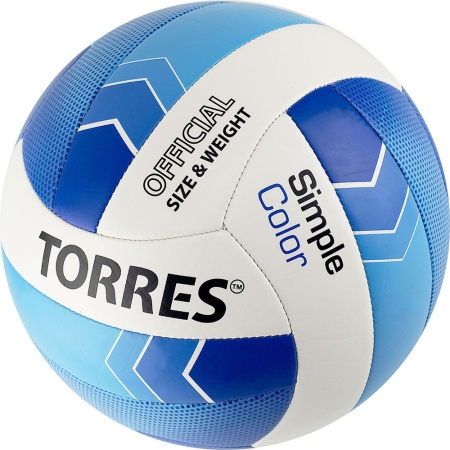 Купить Мяч волейбольный Torres Simple Color любительский р.5 в Электростали 